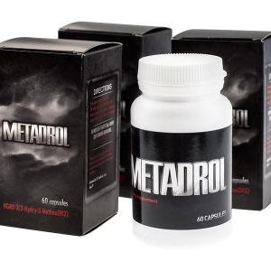 Metadrol - Caja del suplemento natural para aumentar la testosterona