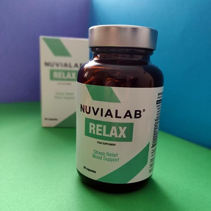 NuviaLab Relax suplemento natural contra el estrés y la ansiedad